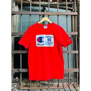 Vintage Rare Embroidered Champion Tee Mens Size Medium
